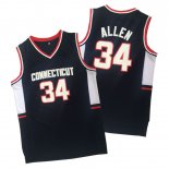 Maillot Basket Basket NCAA Connecticut Allen 34 Noir