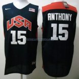 Maillot Basket USA Anthony 15 Bleu 2012