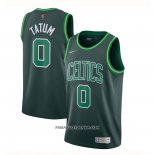 Maillot Boston Celtics Jayson Tatum Earned 2020-21 Vert