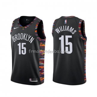 Maillot Brooklyn Nets Alan Williams Ville Noir