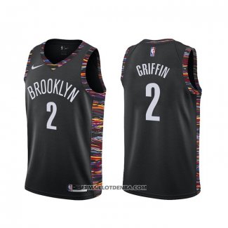 Maillot Brooklyn Nets Blake Griffin Ville Noir