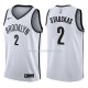 Maillot Brooklyn Nets Nik Stauskas Association 2017-18 2 Blancoo
