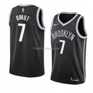 Maillot Brooklyn Nets Nuni Omot Icon 2018 Noir