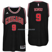 Maillot Basket Chicago Bulls Rondo 9 Negro