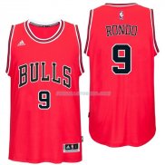 Maillot Basket Chicago Bulls Rondo 9 Rojo