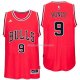 Maillot Basket Chicago Bulls Rondo 9 Rojo