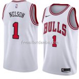 Maillot Chicago Bulls Jameer Nelson Association 2018 Blanc