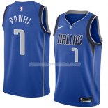 Maillot Dallas Mavericks Dwight Powell Icon 2018 Bleu