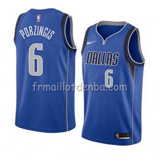 Maillot Dallas Mavericks Kristaps Porzingis Icon 2018-19 Bleu