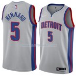 Maillot Detroit Pistons Luke Kennard Statement 2018 Gris