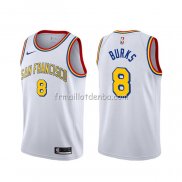Maillot Golden State Warriors Alec Burks Classic Edition 2019-20 Blanc