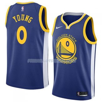 Maillot Golden State Warriors Nick Young Icon 2018 Bleu