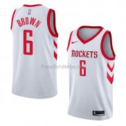 Maillot Houston Rockets Bobby Marron Association 2018 Blanc