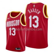 Maillot Houston Rockets James Harden Hardwood Classics 2019 Rouge