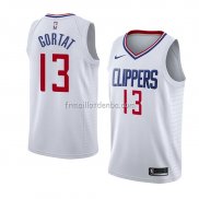 Maillot Los Angeles Clippers Marcin Gortat Association 2018 Blanc