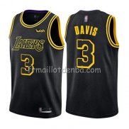 Maillot Los Angeles Lakers Anthony Davis Ciudad 2019 Noir