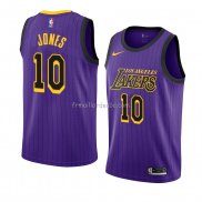 Maillot Los Angeles Lakers Jemerrio Jones Ville 2018-19 Volet