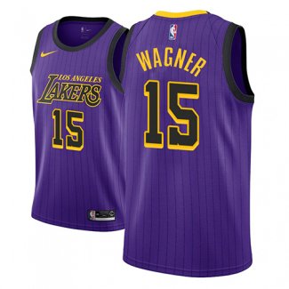 Maillot Los Angeles Lakers Moritz Wagner Ciudad 2018-19 Volet