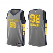 Maillot Memphis Grizzlies Jae Crowder Ville Gris