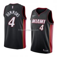 Maillot Miami Heat AJ Hammons Icon 2018 Noir