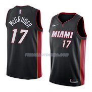 Maillot Miami Heat Rodney Mcgruder Ciudad 2018 Noir