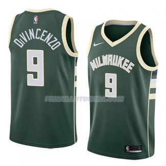 Maillot Milwaukee Bucks Donte Divincenzo Icon 2018 Vert