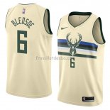 Maillot Milwaukee Bucks Eric Bledsoe Ville 2018 Crema