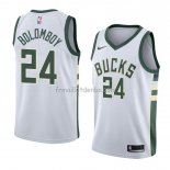 Maillot Milwaukee Bucks Joel Bolomboy Association 2018 Blanc