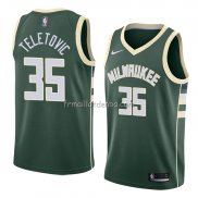 Maillot Milwaukee Bucks Mirza Teletovic Icon 2018 Vert