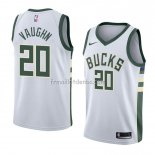 Maillot Milwaukee Bucks Rashad Vaughn Association 2018 Blanc