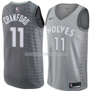 Maillot Minnesota Timberwolves Jamal Crawford Ciudad 2018 Gris