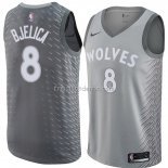 Maillot Minnesota Timberwolves Nemanja Bjelica Ville 2018 Gris