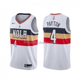 Maillot New Orleans Pelicans Elfrid Payton Earned Blanc