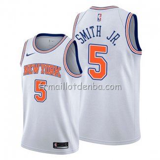 Maillot New York Knicks Dennis Smith Jr. Statement Blanc