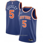 Maillot New York Knicks Immanuel Quickley Icon 2020-21 Bleu