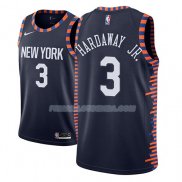 Maillot New York Knicks Tim Hardaway Jr. Ciudad 2018-19 Bleu Bleu