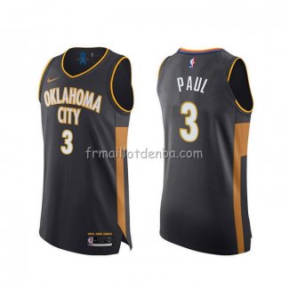 Maillot Oklahoma City Thunder Chris Paul Ville Authentique 2019-20 Gris