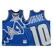 Maillot Orlando Magic Evan Fournier Mitchell & Ness Big Face Bleu