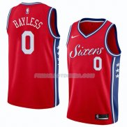 Maillot Philadelphia 76ers Jerryd Bayless Statement 2018 Rouge Rouge