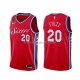 Maillot Philadelphia 76ers Markelle Fultz Statement Rouge