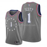 Maillot Philadelphia 76ers Mike Scott Ville Gris