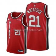 Maillot Portland Trail Blazers Hassan Whiteside Classic Edition Rouge