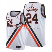 Maillot Portland Trail Blazers Paul George Ville 2019-20 Blanc