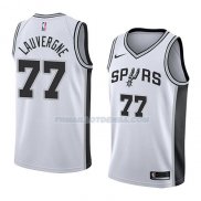 Maillot San Antonio Spurs Joffrey Lauvergne Association 2018 Blanc