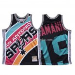 Maillot San Antonio Spurs Luka Samanic Mitchell & Ness Big Face Noir