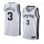 Maillot San Antonio Spurs Quincy Pondexter Association 2018 Blanc