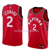 Maillot Tornto Raptors Kawhi Leonard Icon 2017-18 2 Rouge