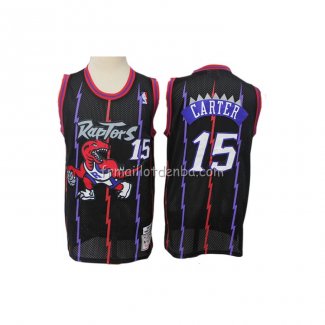 Maillot Tornto Raptors Vince Carter Hardwood Classics Noir