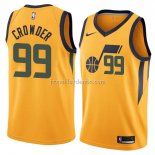 Maillot Utah Jazz Jae Crowder Statement 2018 Jaune