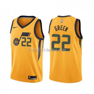 Maillot Utah Jazz Jeff Green Statement Jaune